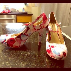 Floral heels